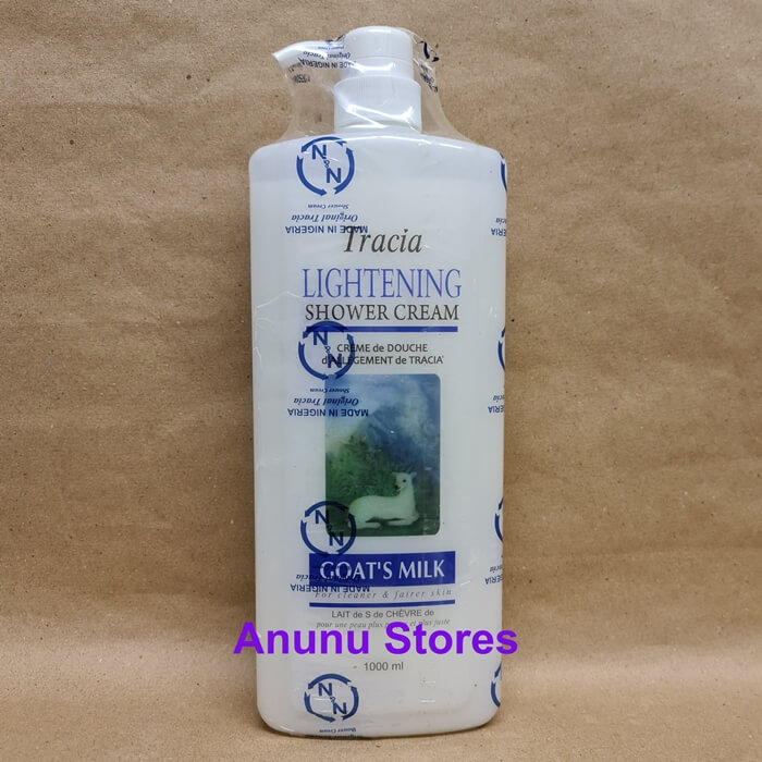 Tracia Goat's Milk Skin Lightening Shower Cream  - 1000ml